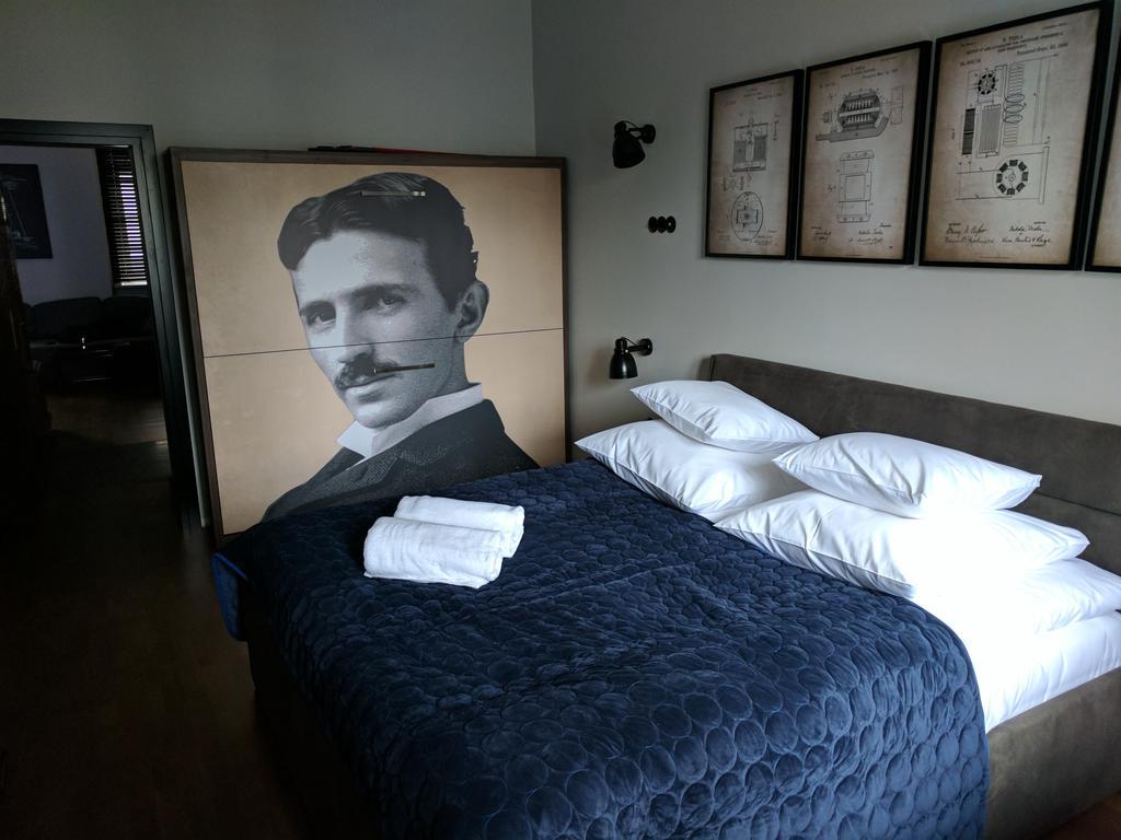 Ferienwohnung Nikola Tesla By Mythings Warschau Exterior foto